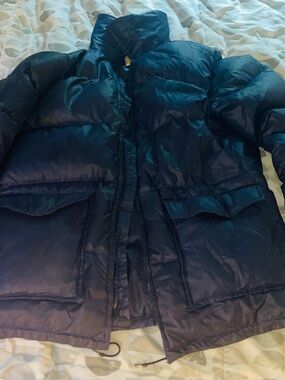 Ski Daddle vintage down Navy Blue Puffer Jacket